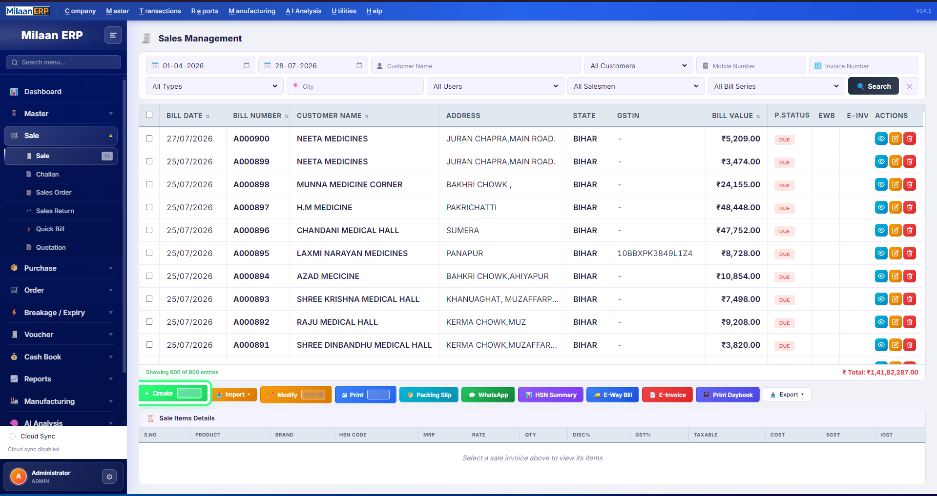 Sales Management